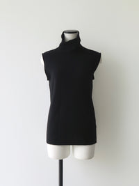【célon】cashmere sleeveless knit