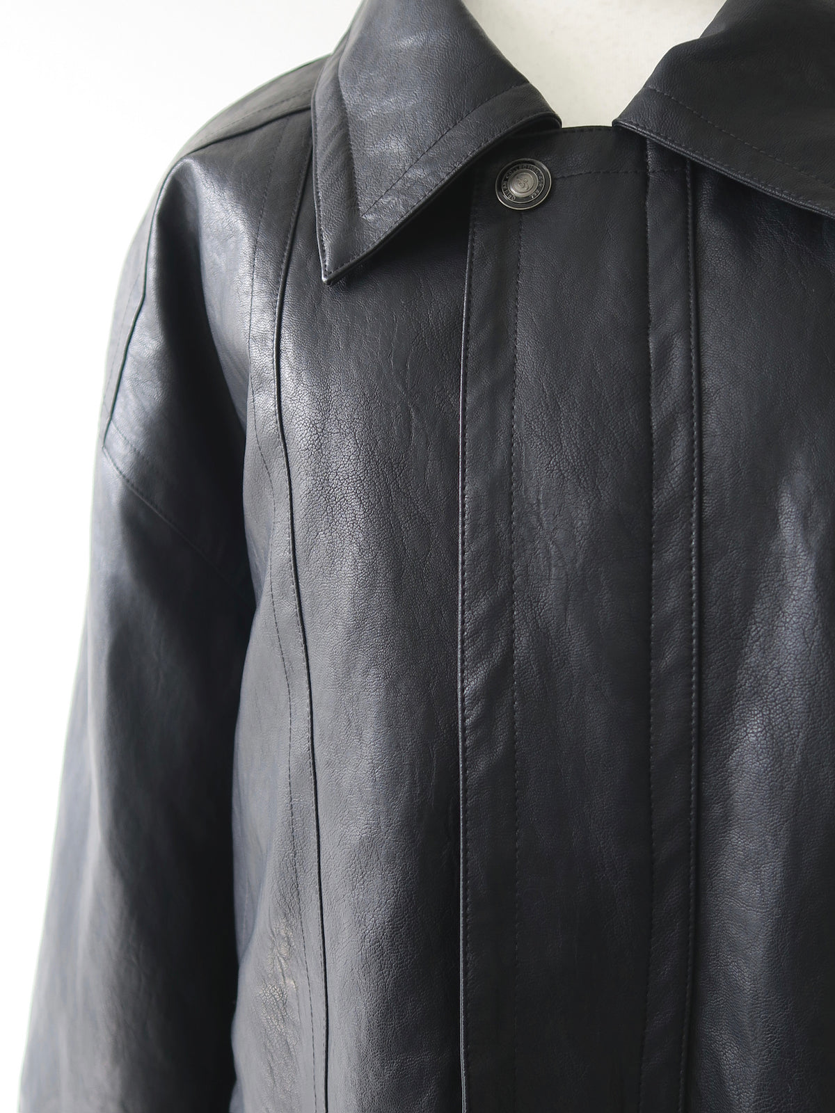 【NOWNS】Noa | Leather cargo jacket