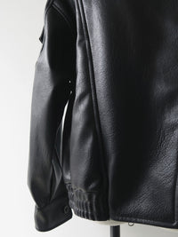 【NOWNS】Victoire | Oversized leather jacket