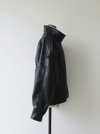 【NOWNS】Victoire | Oversized leather jacket