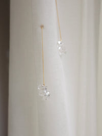 【SAMPLE SALE / swanë】flower drop pierce