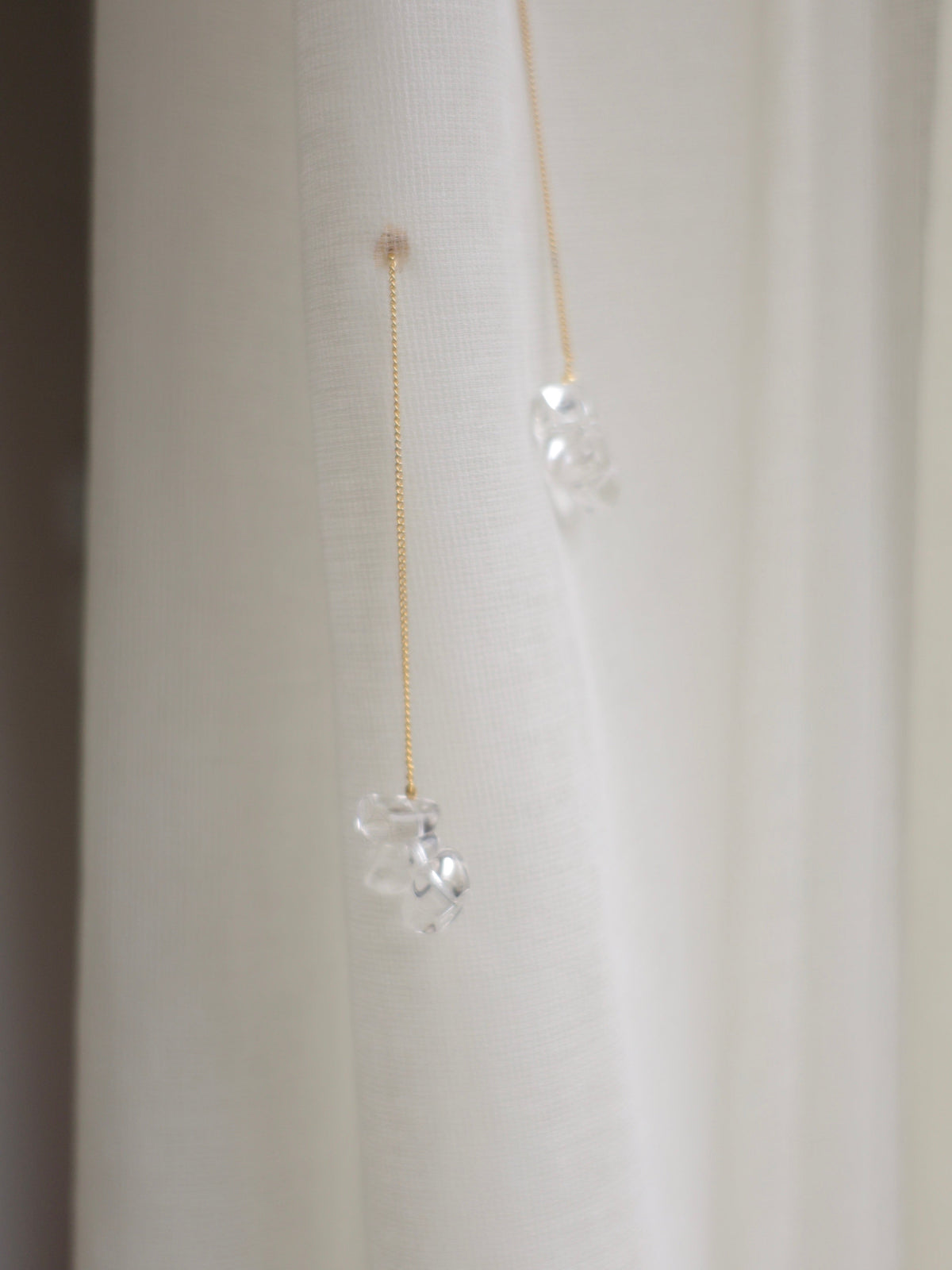 【SAMPLE SALE / swanë】flower drop pierce