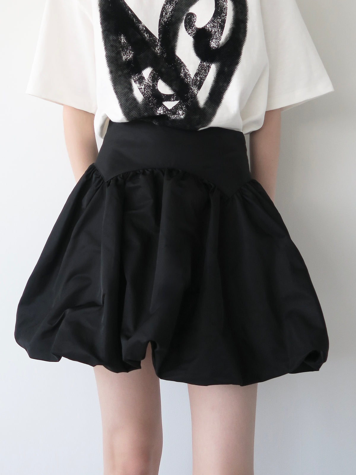 【SAMPLE SALE / AMOMMA】PUMPKIN BALLOON MINI SKIRT