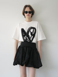 【SAMPLE SALE / AMOMMA】PUMPKIN BALLOON MINI SKIRT