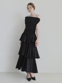 Fluid Draped Neck Top