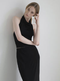 fluid halter neck set