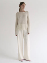 【NOWNS】Inès | Soft banding pants
