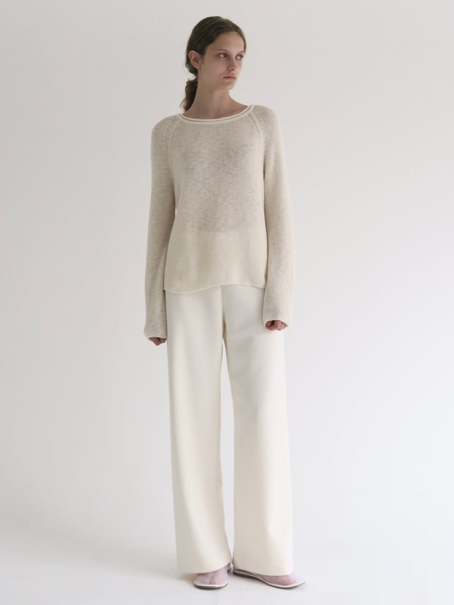 【NOWNS】Inès | Soft banding pants