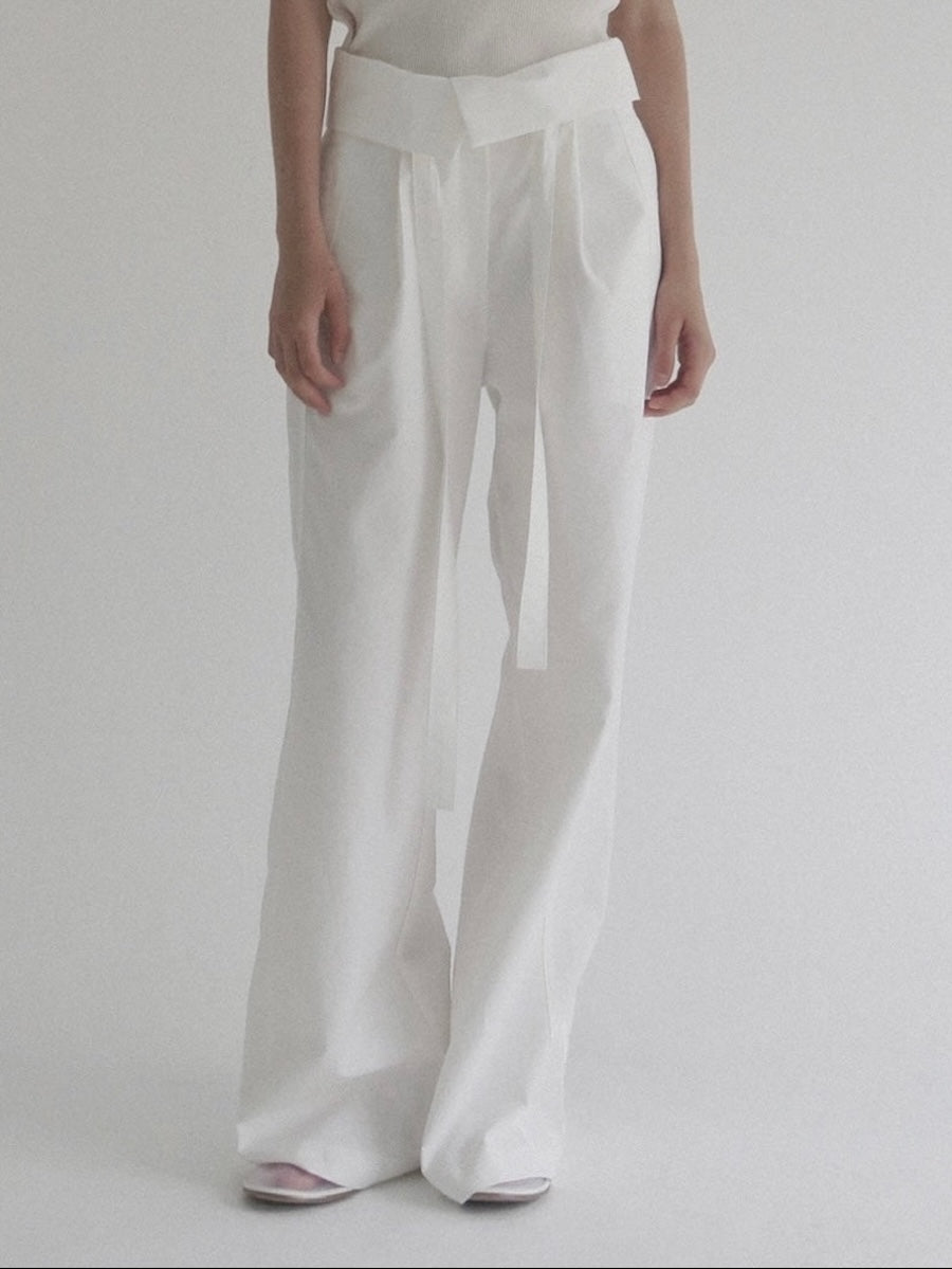 [NOWNS] Claire | Belt pants