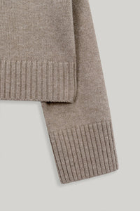 【ELBORN】Vaerin Wool Cashmere Collar Knit