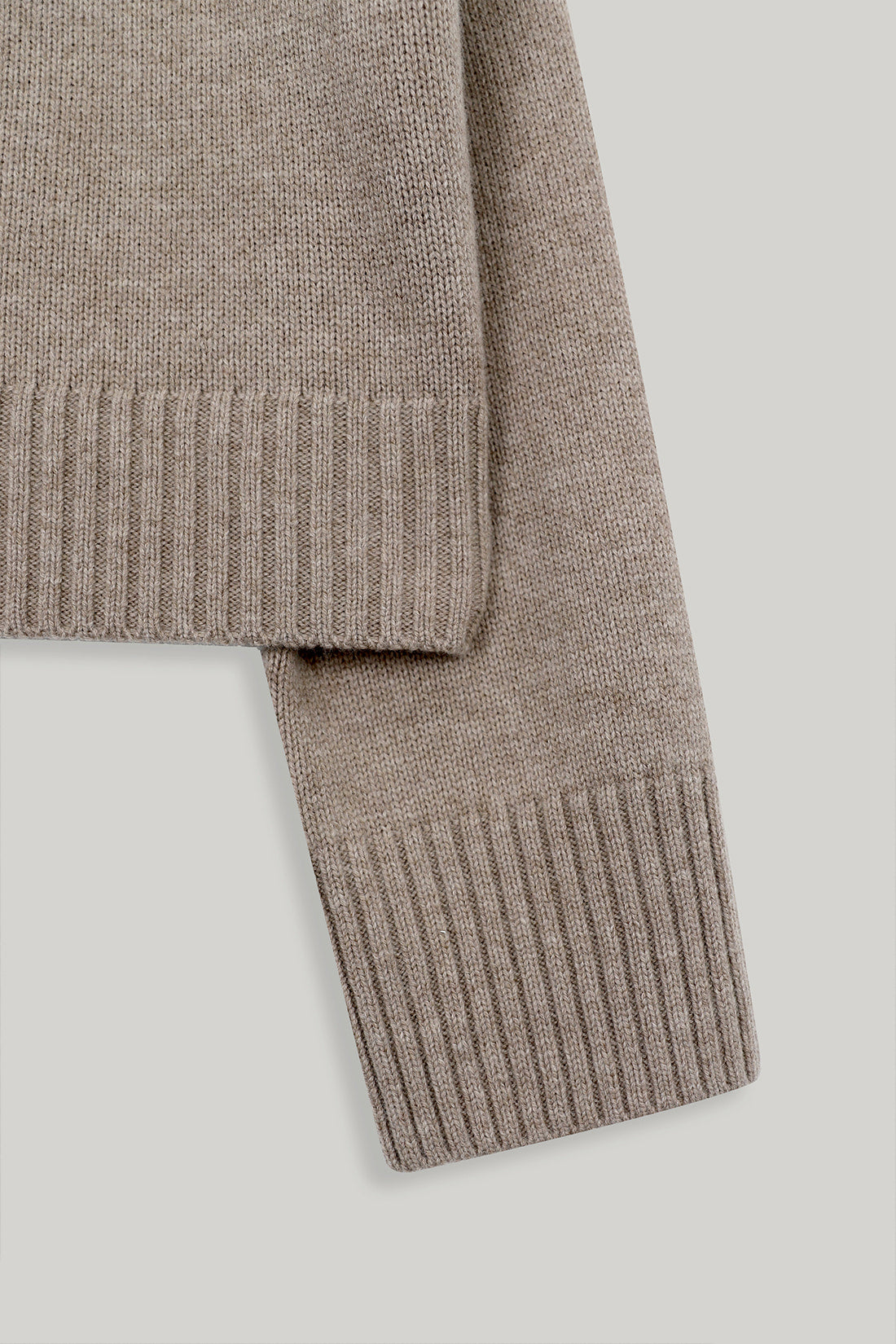 【ELBORN】Vaerin Wool Cashmere Collar Knit