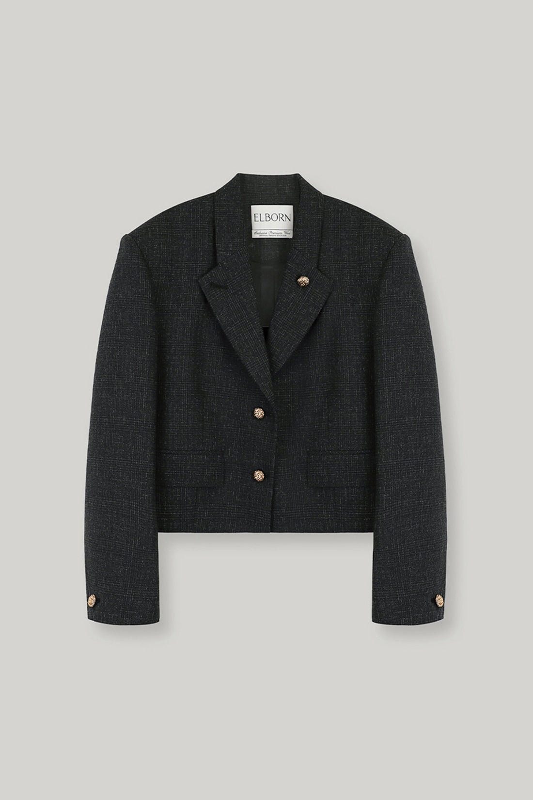 【ELBORN】Petra Crop Wool Jacket