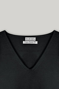 【ELBORN】Rona Wool V-neck Knit Top
