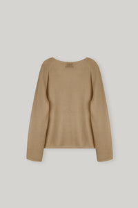 【ELBORN】Rona Wool V-neck Knit Top
