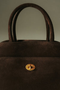 【ELBORN】Momet Suede Tote Bag
