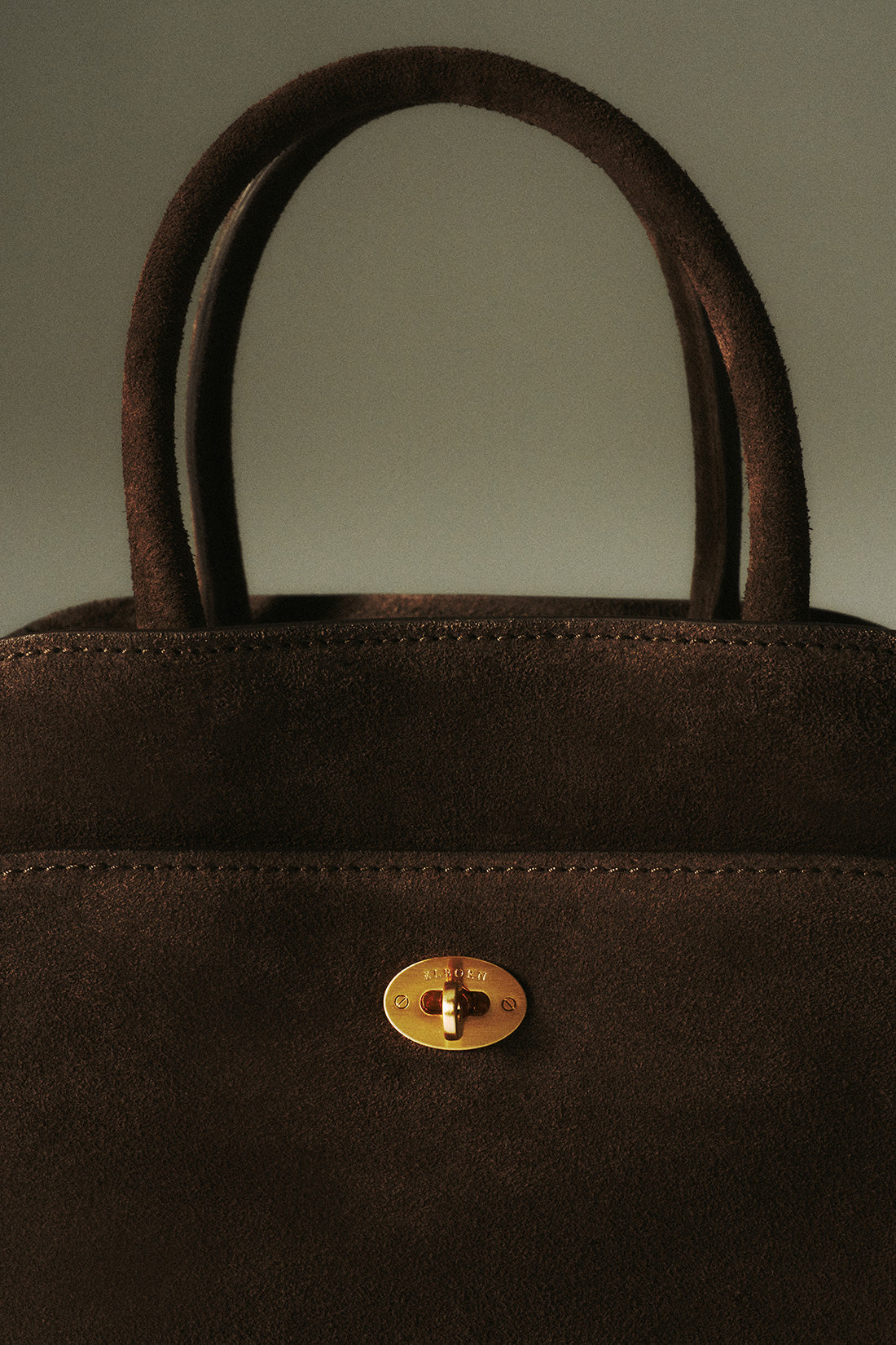 【ELBORN】Momet Suede Tote Bag