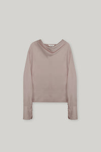 【ELBORN】Allison Cowl-neck Blouse