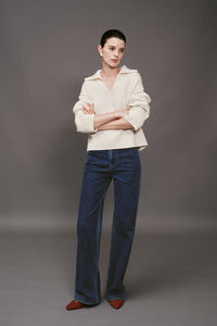 【ELBORN】Vaerin Wool Cashmere Collar Knit