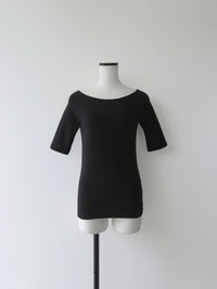 【NOWNS】Lyse | Half sleeve tee