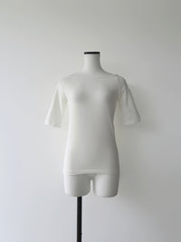 【NOWNS】Lyse | Half sleeve tee