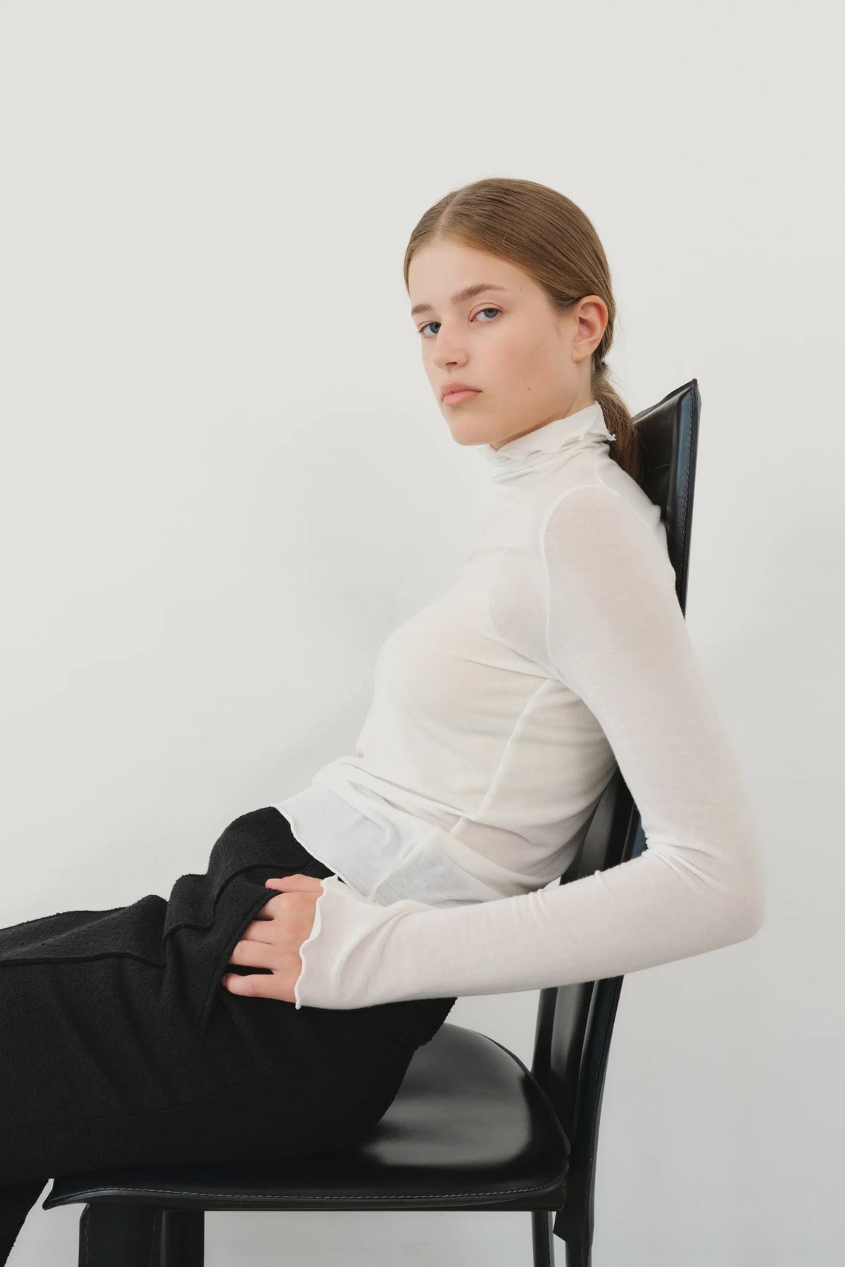 【KUMÉ】Layering Turtleneck Top