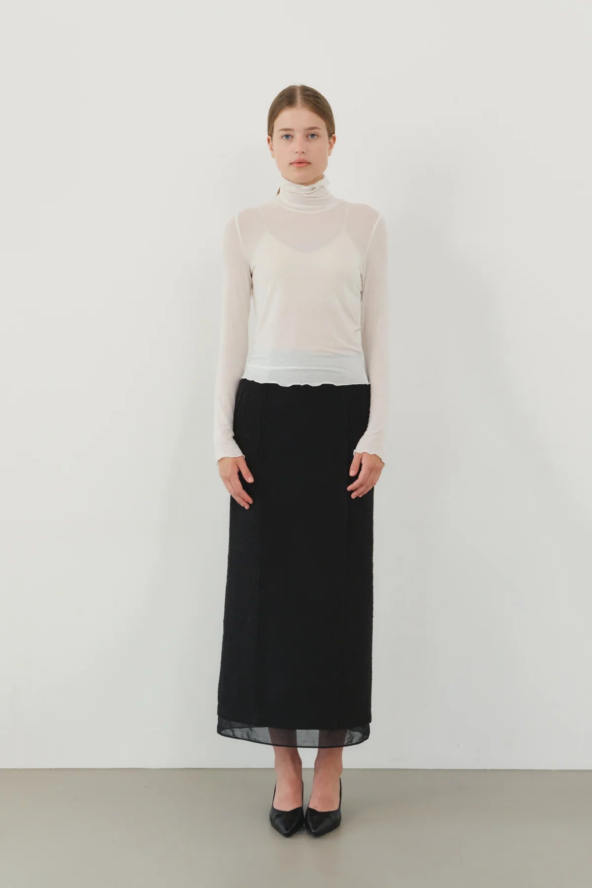 【KUMÉ】Layering Turtleneck Top